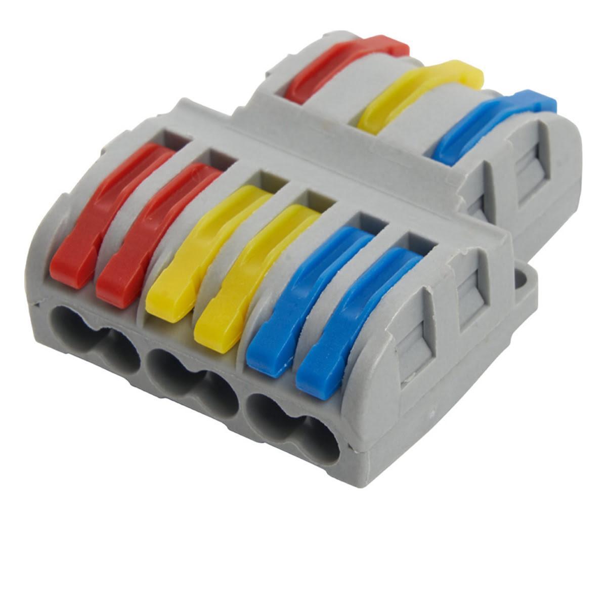 Изображение Клемма девятиконтактная с 3-мя коммутируемыми линиями (25 шт.) True Energy Connect 250V, 32A 23534