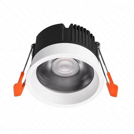 Изображение Встраиваемый светодиодный светильник iLedex Mars 112-12W-D80-3000K-24DG-WH