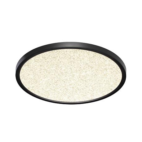 Изображение Настенно-потолочный светодиодный светильник Sonex Mitra Omega Black 7662/32L