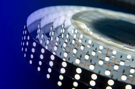 Изображение Светодиодная влагозащищенная лента DesignLed 28,8W/m 120LED/m 5050SMD холодный белый 5M 000522