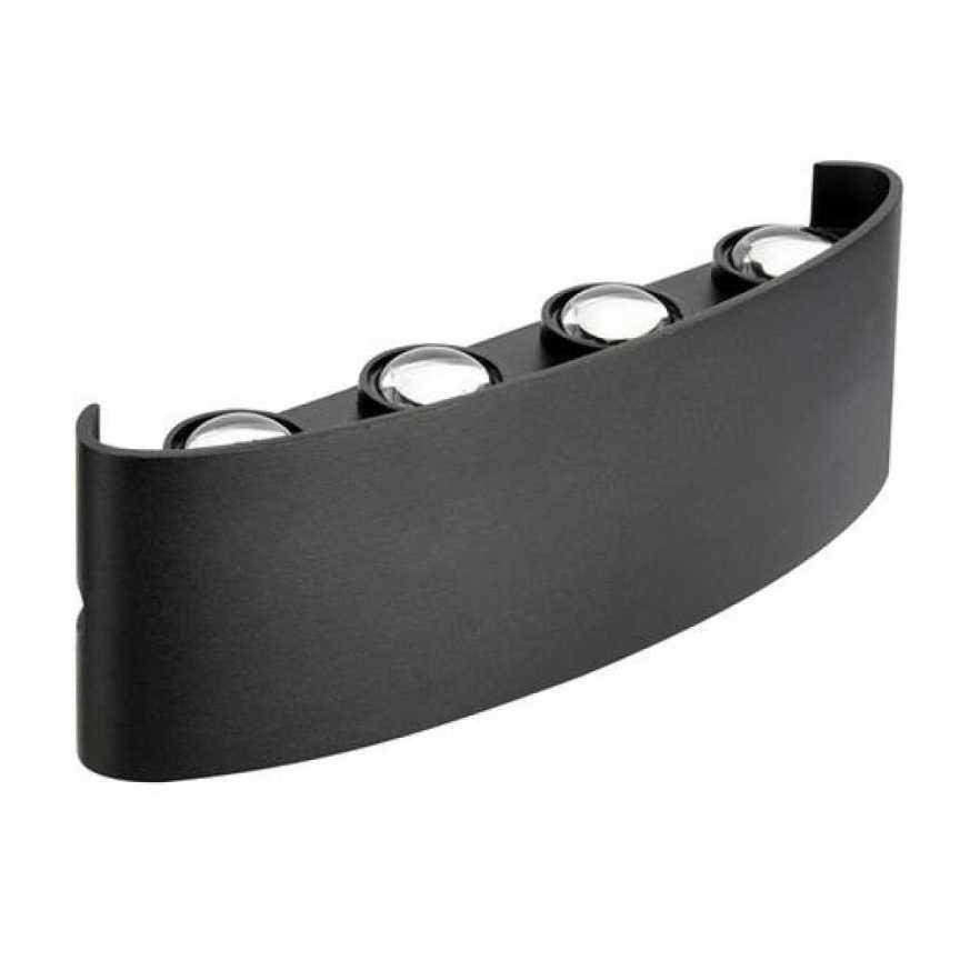 Изображение Уличный настенный светодиодный светильник Horoz Proton-8-Полукруг 076-039-0008 HRZ33002815