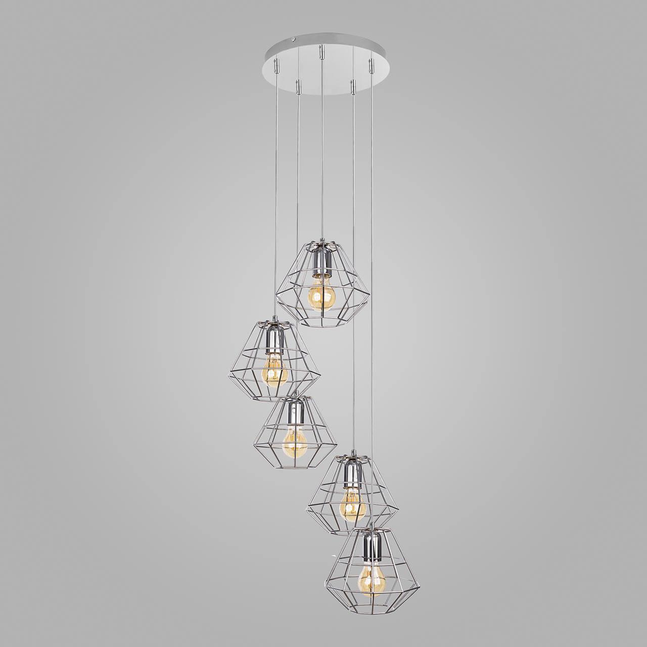 Изображение Подвесной светильник TK Lighting 4289 Diamond Silver
