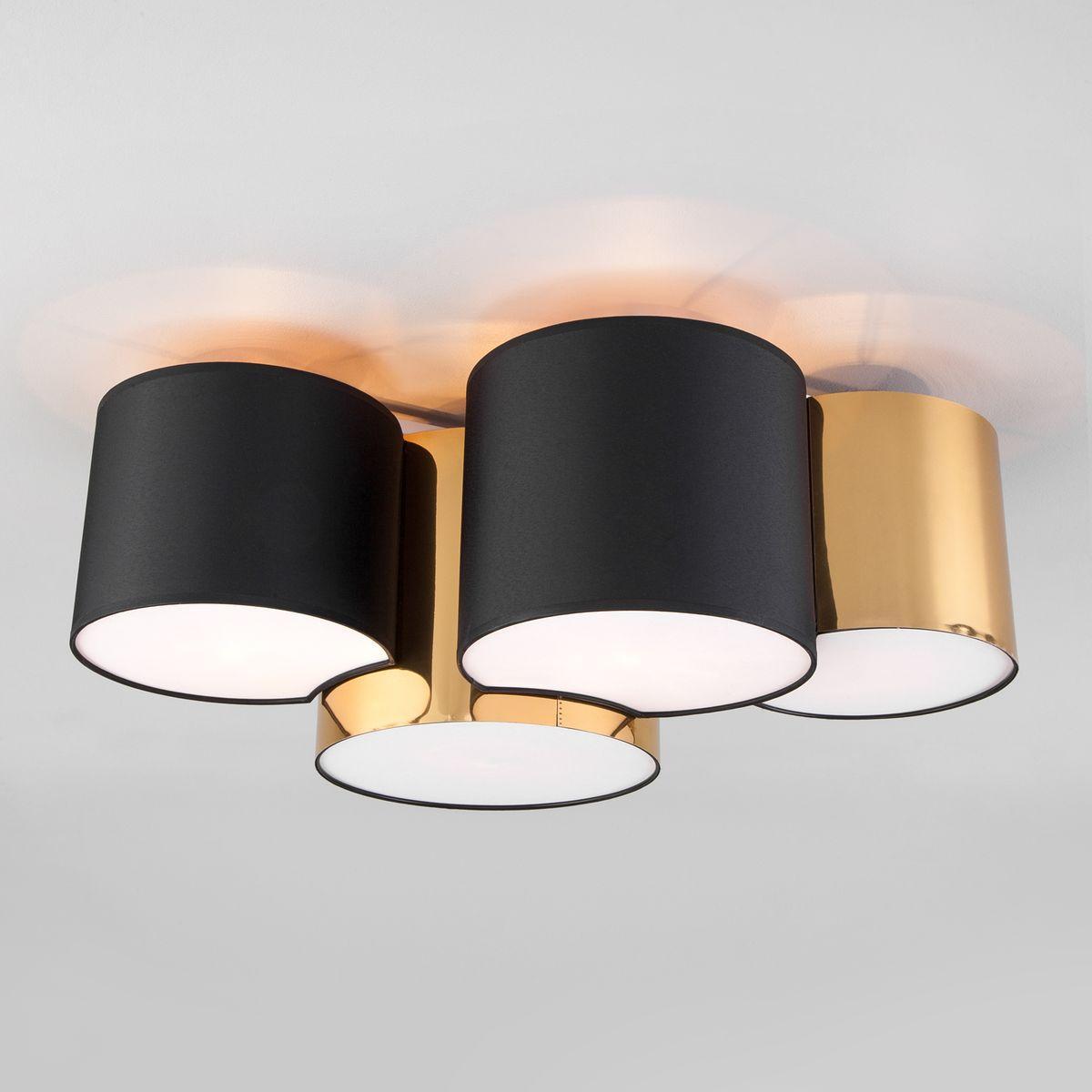 Изображение Потолочный светильник TK Lighting 3446 Mona Black/Gold