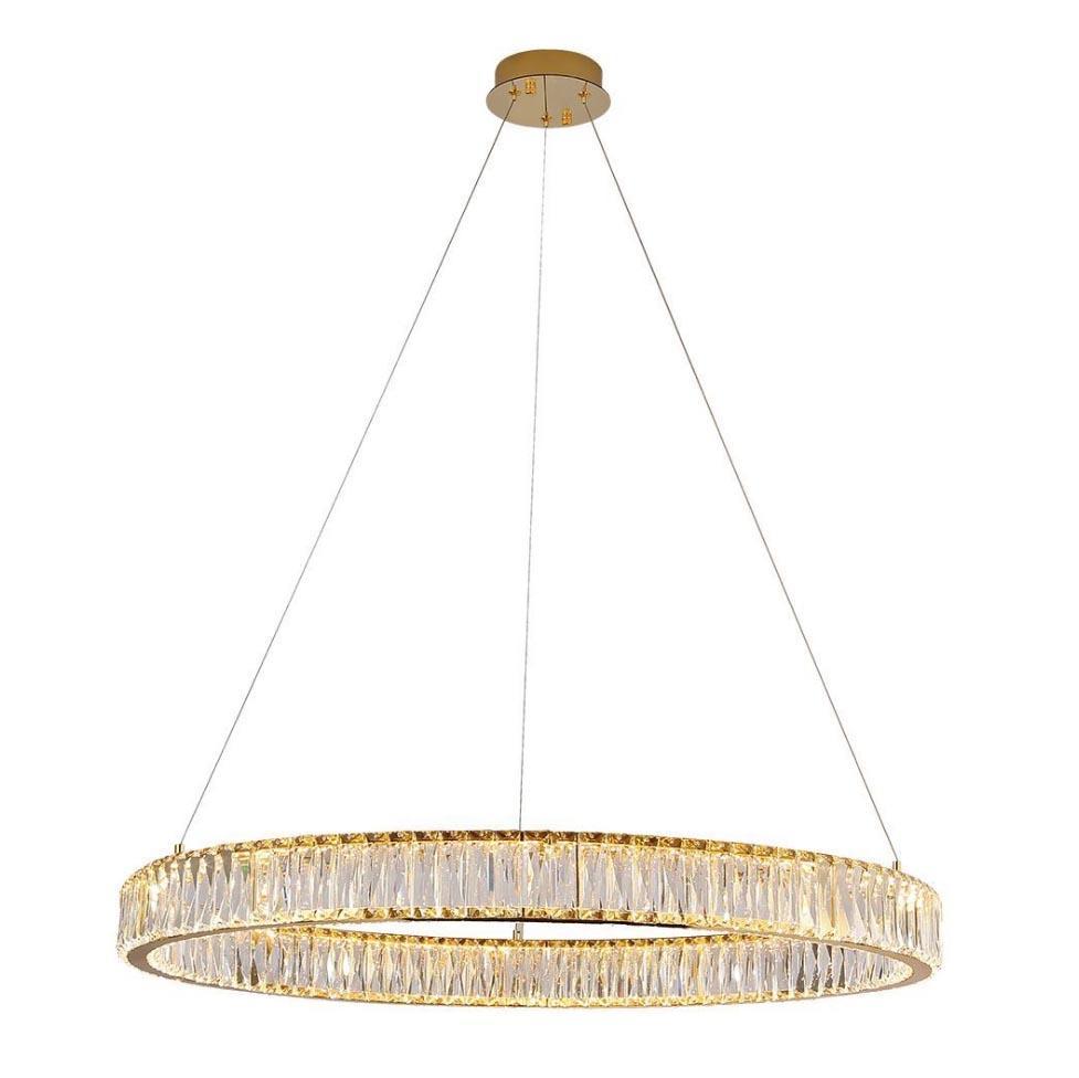 Изображение Подвесной светодиодный светильник Newport 8242/S gold М0064004