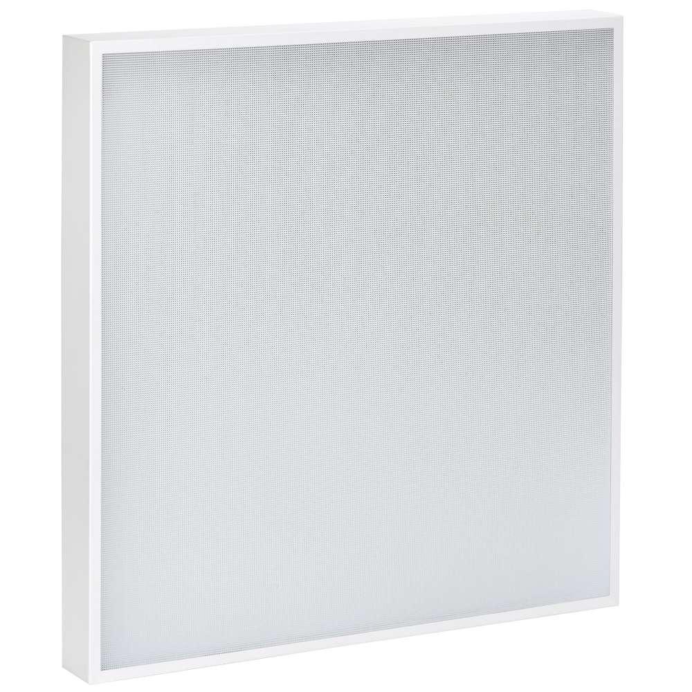 Изображение LIGHTING PRO Светильник светодиодный ДВО 2001D 40Вт 3000К IP40 588х588мм Грильято микропризма Dali IEK LTP-DVO2-2001D-40-30-K01