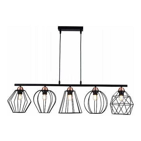 Изображение Подвесная люстра Illumico IL2001-5LL-05 BK Rose GD