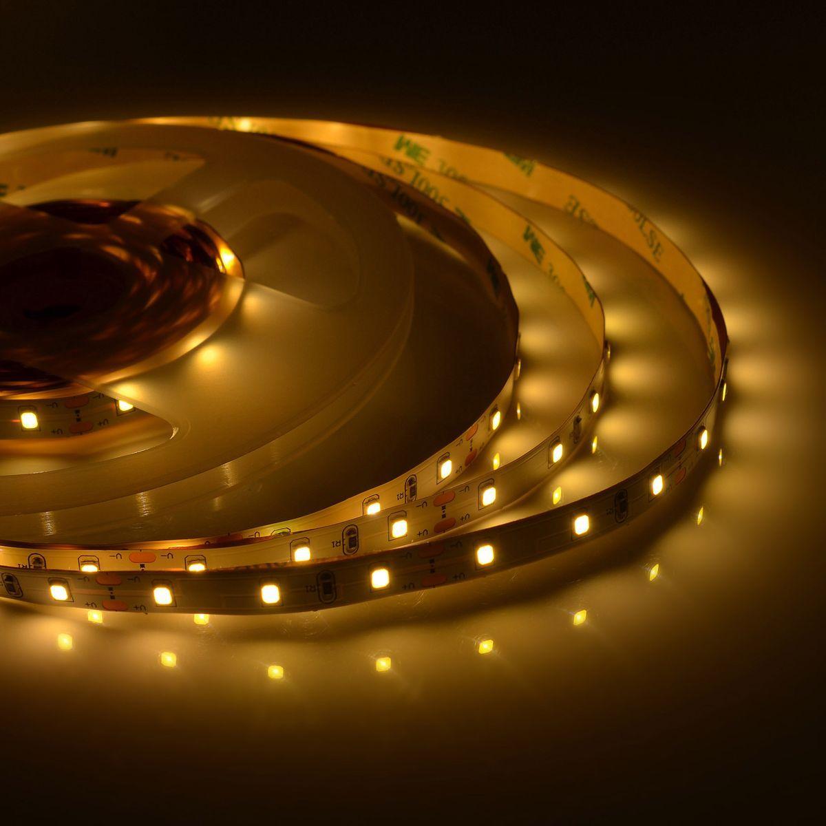 Изображение Светодиодная лента Apeyron 4,8W/m 60LED/m 5050SMD теплый белый 5M 10-11