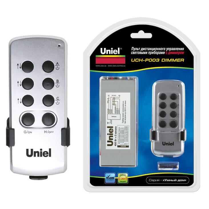 Изображение Пульт управления светом с диммером Uniel UCH-P003-G3-450W-30M 03624