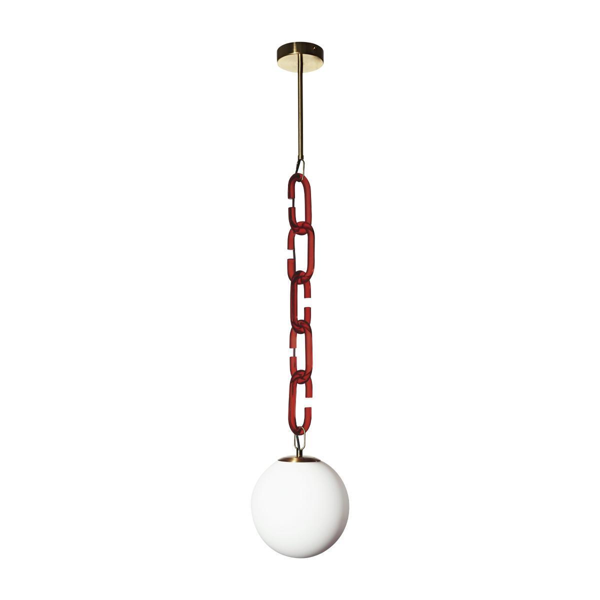 Изображение Подвесной светильник Loft IT Chain 10128P Red