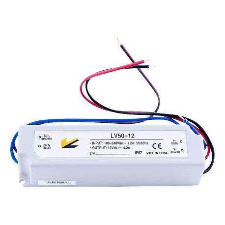 Изображение Блок питания SWG 12V 50W IP67 4A LV-50-12 000101