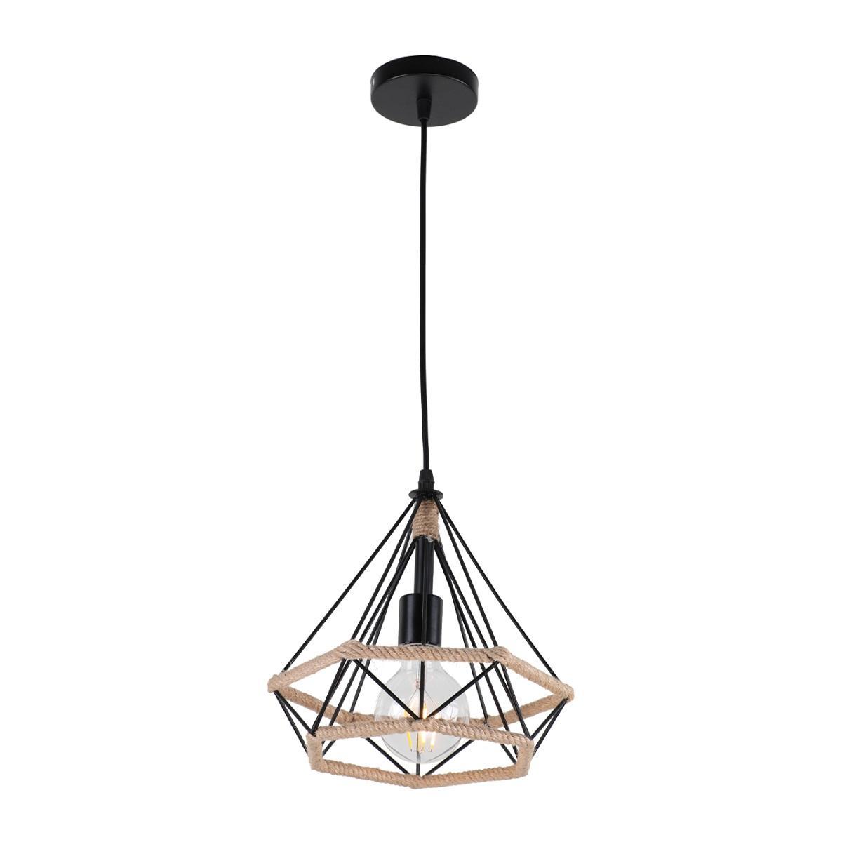 Изображение Подвесной светильник IMEX MD.3141-1-P BK+BR