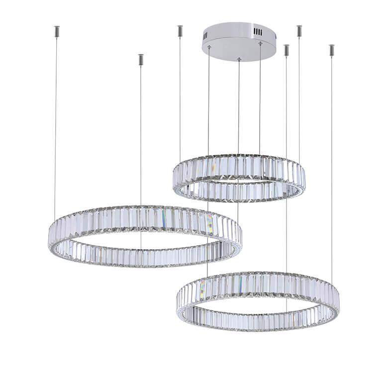 Изображение Подвесной светодиодный светильник Newport 15853/S chrome М0061002