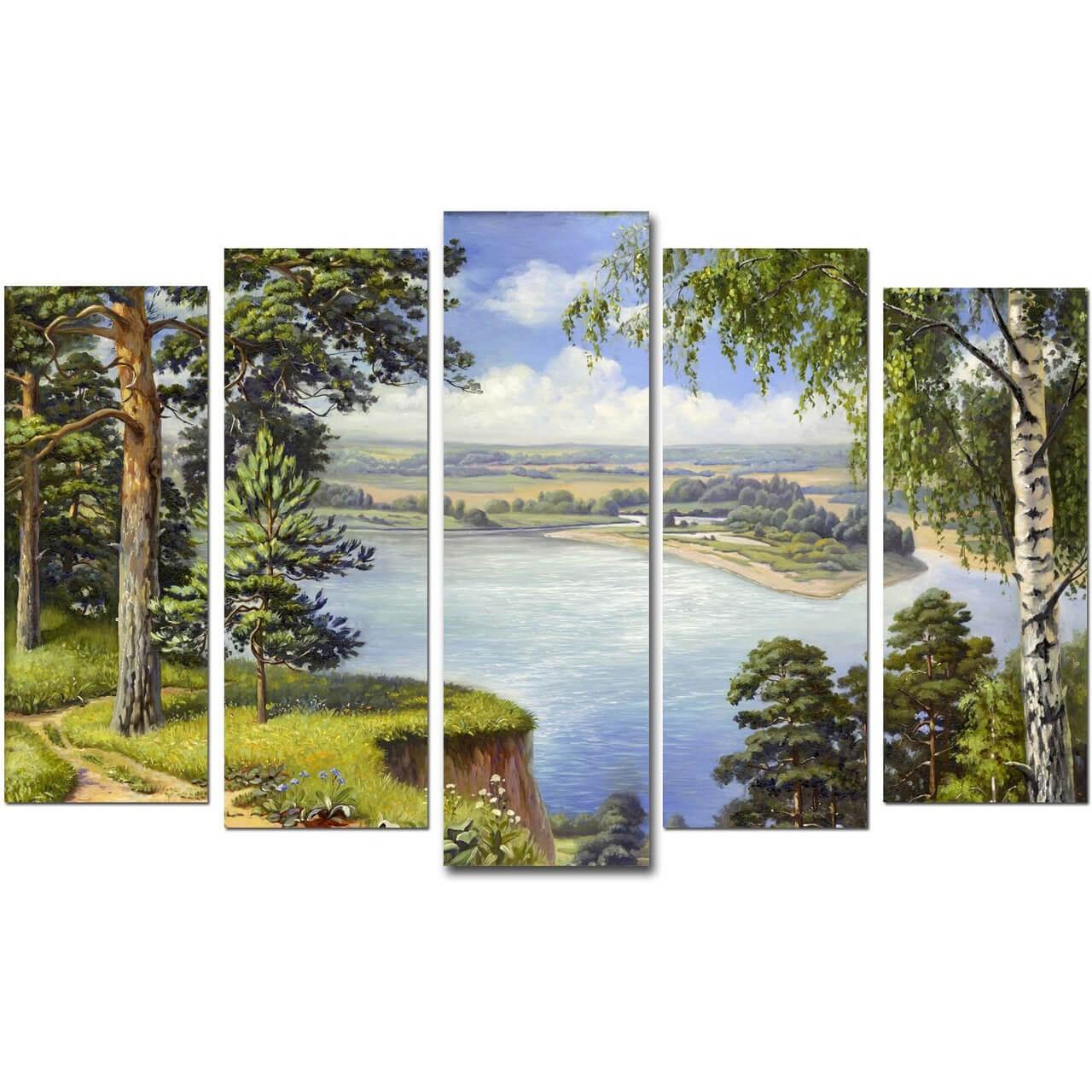 Изображение Модульная картина Toplight 80х125см TL-PM0026