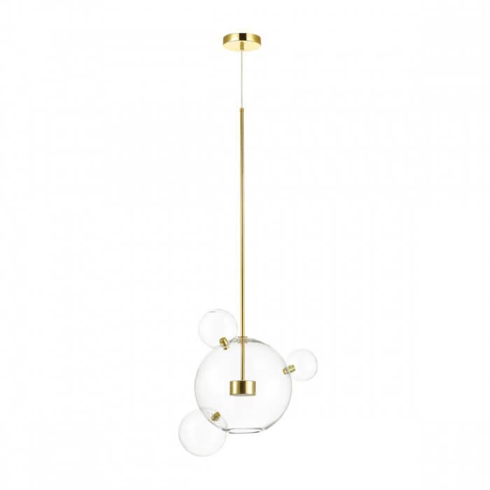 Изображение Подвесной светодиодный светильник Seven Fires Монтале SF4001/4P-BR-CL