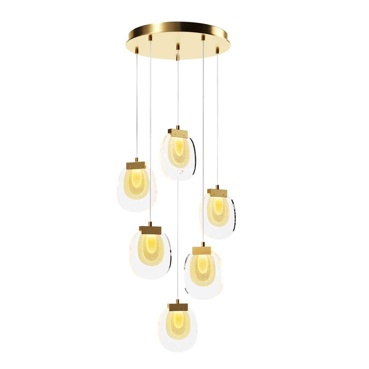 Изображение Подвесной светодиодный светильник Maytoni Modern Biology MOD367PL-L18BBSK