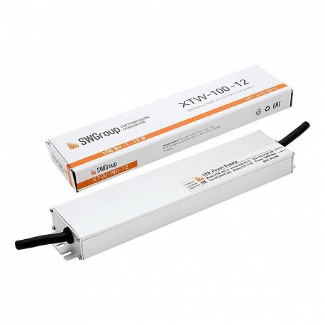 Изображение Блок питания SWG 12V 100W IP67 8,3A XTW-100-12 003069