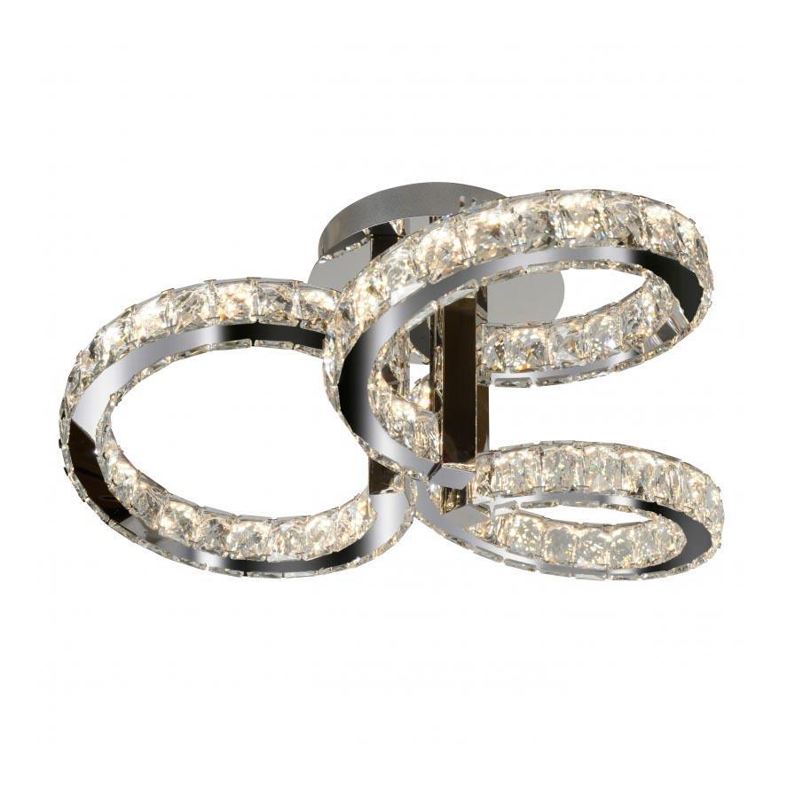 Изображение Потолочный светодиодный светильник iLedex Crystal 16148/3 CR