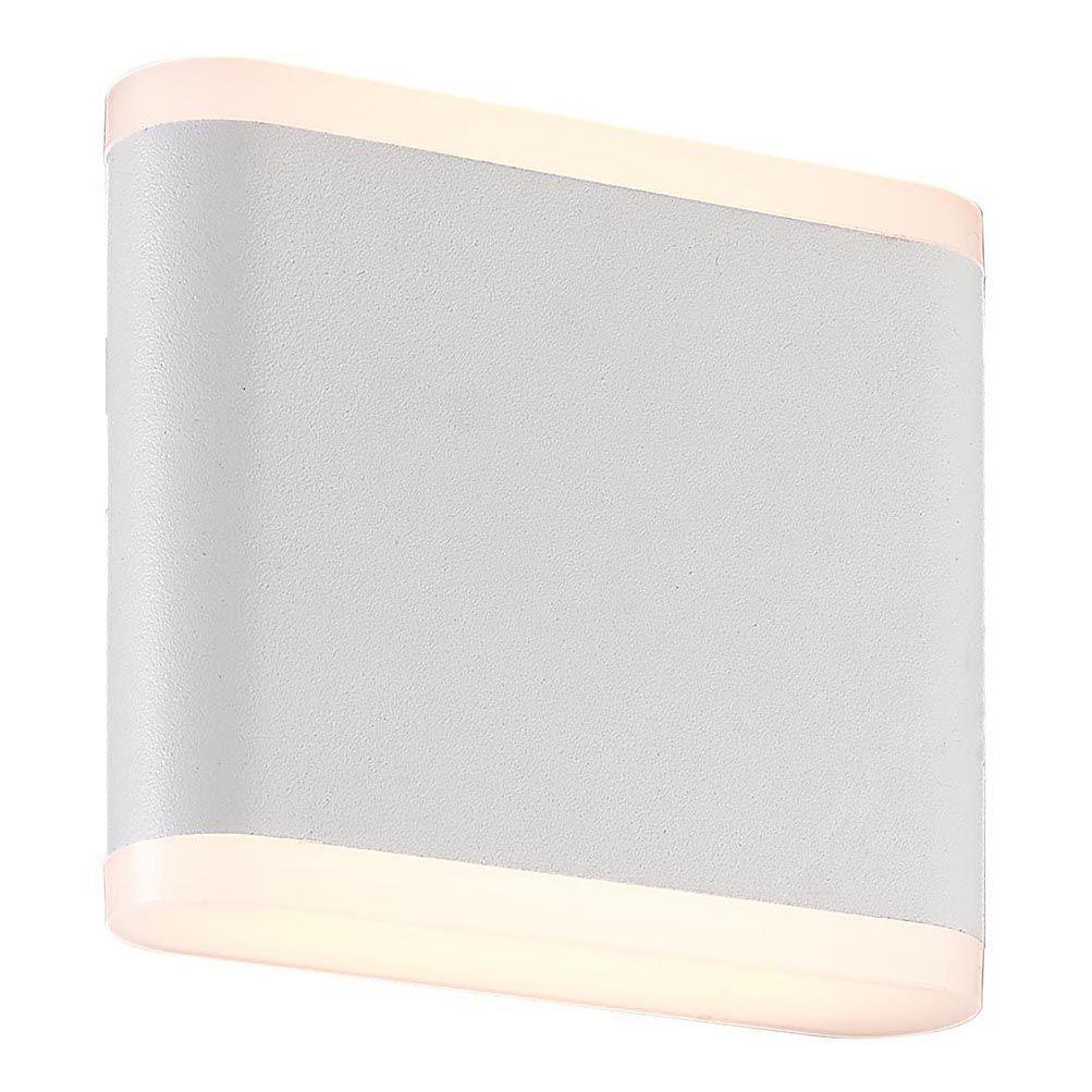 Изображение Уличный настенный светодиодный светильник Elvan GW-6080S-6W-WW-WTH