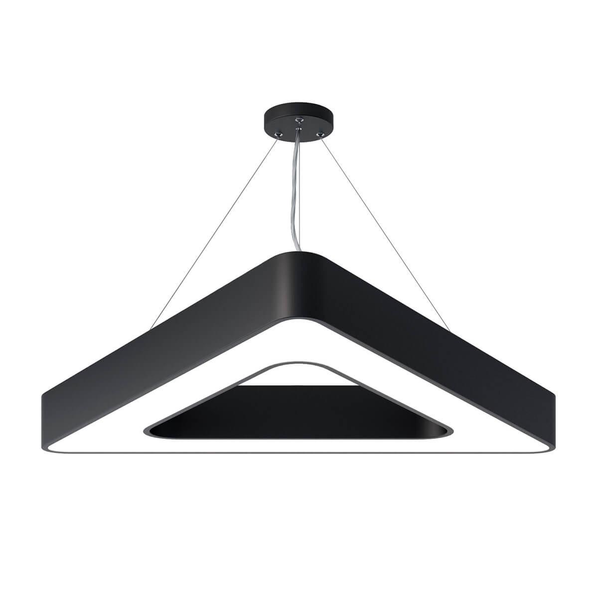 Изображение Подвесной светодиодный cветильник Geometria ЭРА Delta SPO-154-B-40K-042 42Вт 4000К черный Б0050581