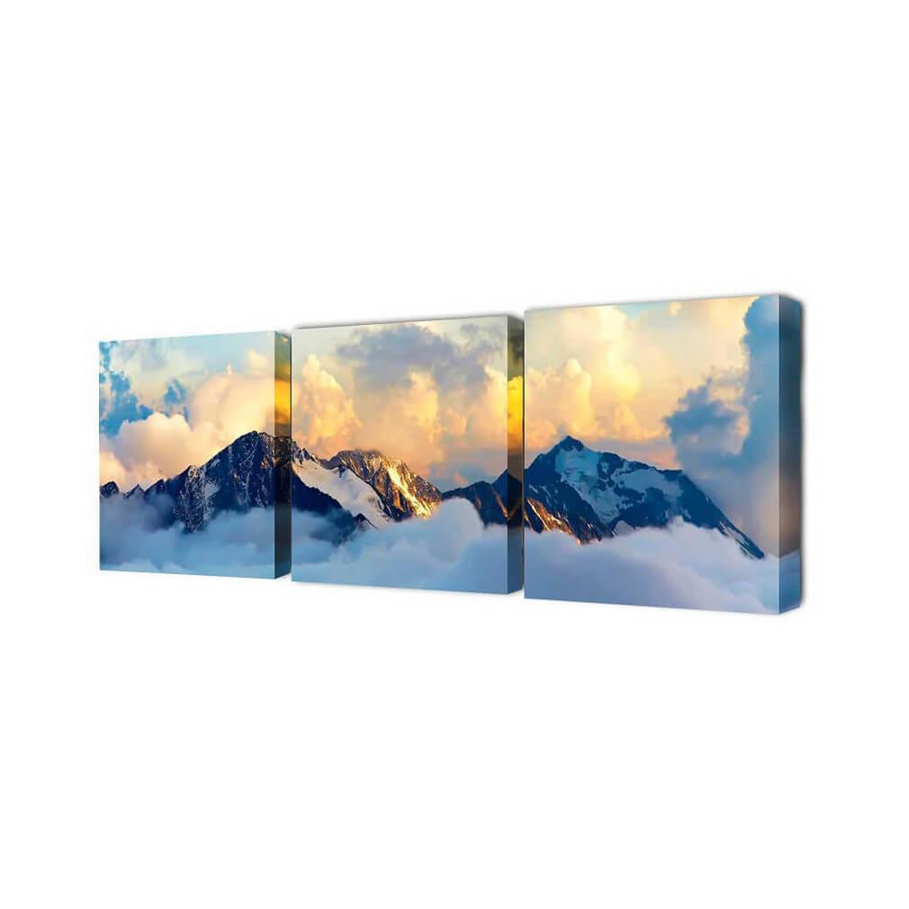 Изображение Модульная картина Вершины Toplight 150х50см TL-M2059