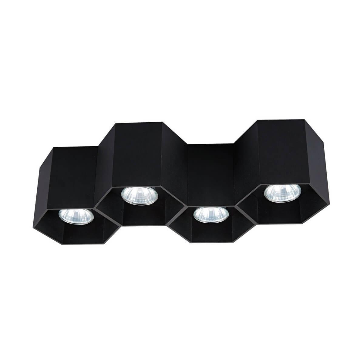 Изображение Потолочный светильник Zumaline Polygon cl 4 20037-BK