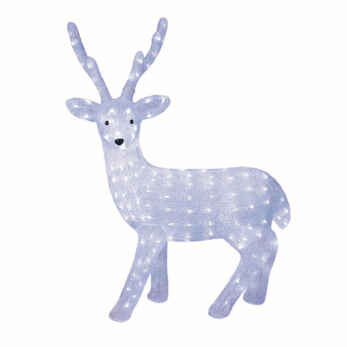 Изображение Фигурка светодиодная «Олень-1» 93x63см Uniel ULD-M6393-200/STA 11036