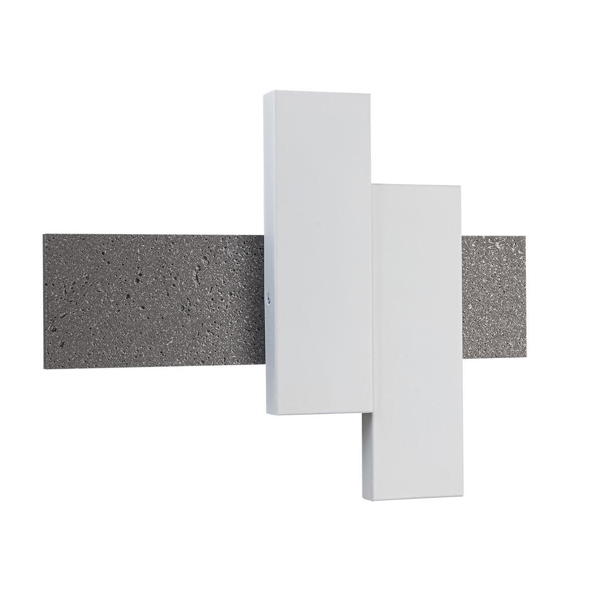 Изображение Настенный светодиодный светильник Indigo Avanzato 14023/2W Silver stone V000119L