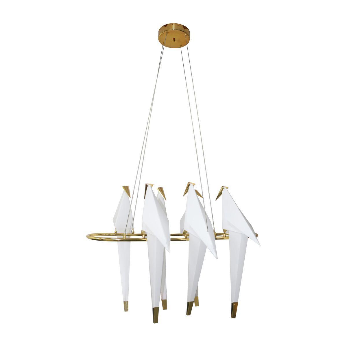 Изображение Подвесной светодиодный светильник Moderli Birds V3073-6PL