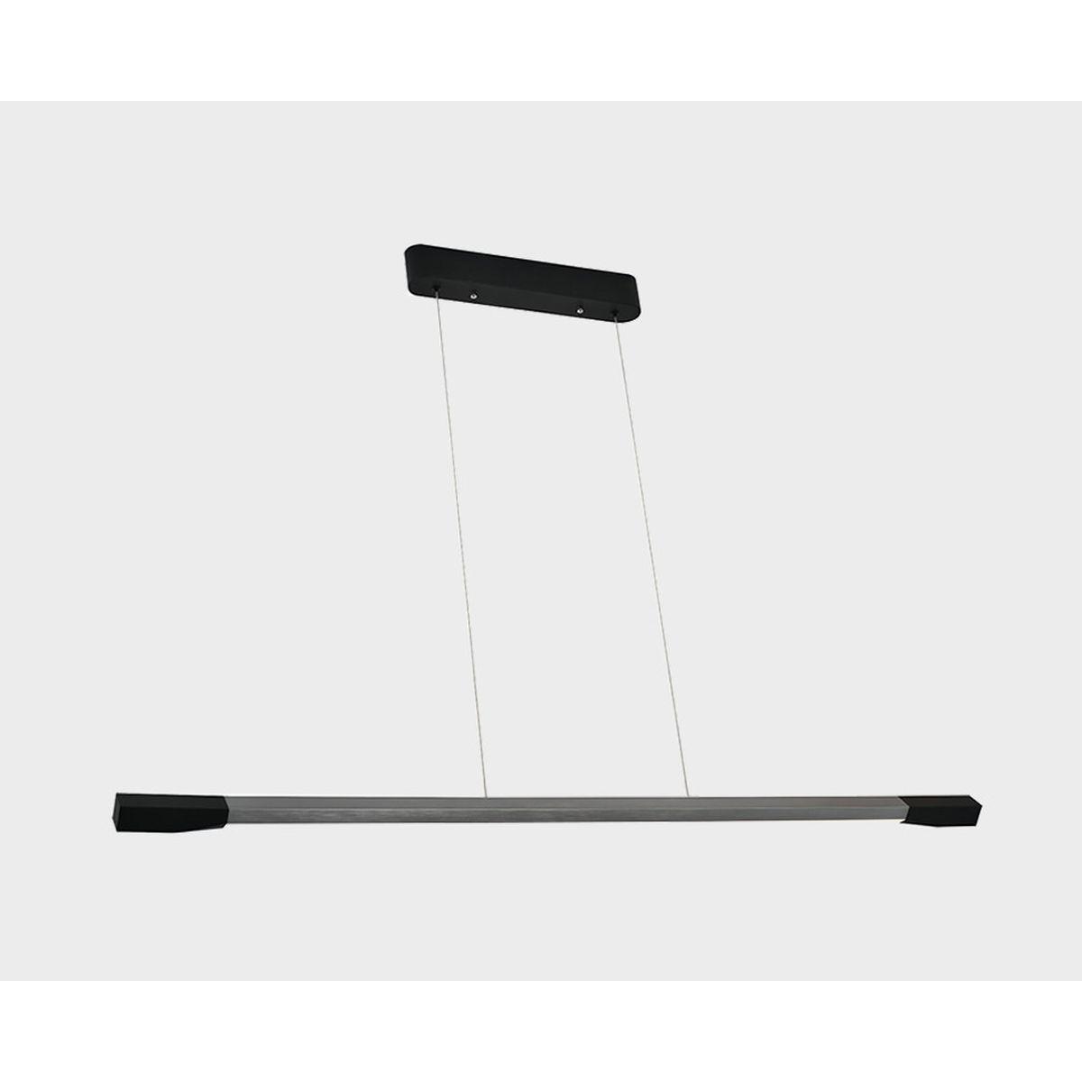 Изображение Подвесной светодиодный светильник Italline IT013-6020 black/silver 3000K