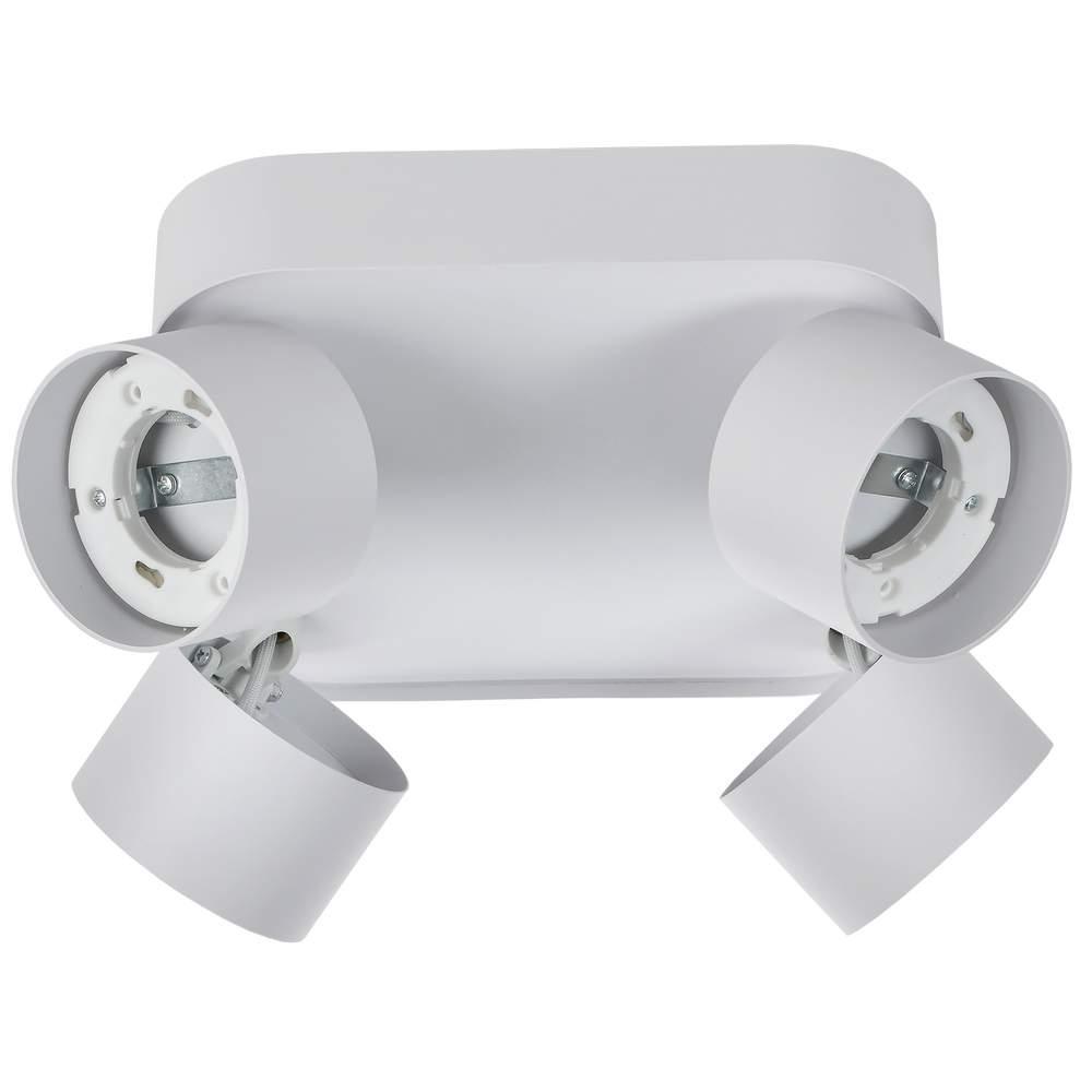 Изображение LIGHTING Светильник 4044 накладной потолочный под лампу 4хGX53 белый IEK LT-UPB0-4044-GX53-1-K01