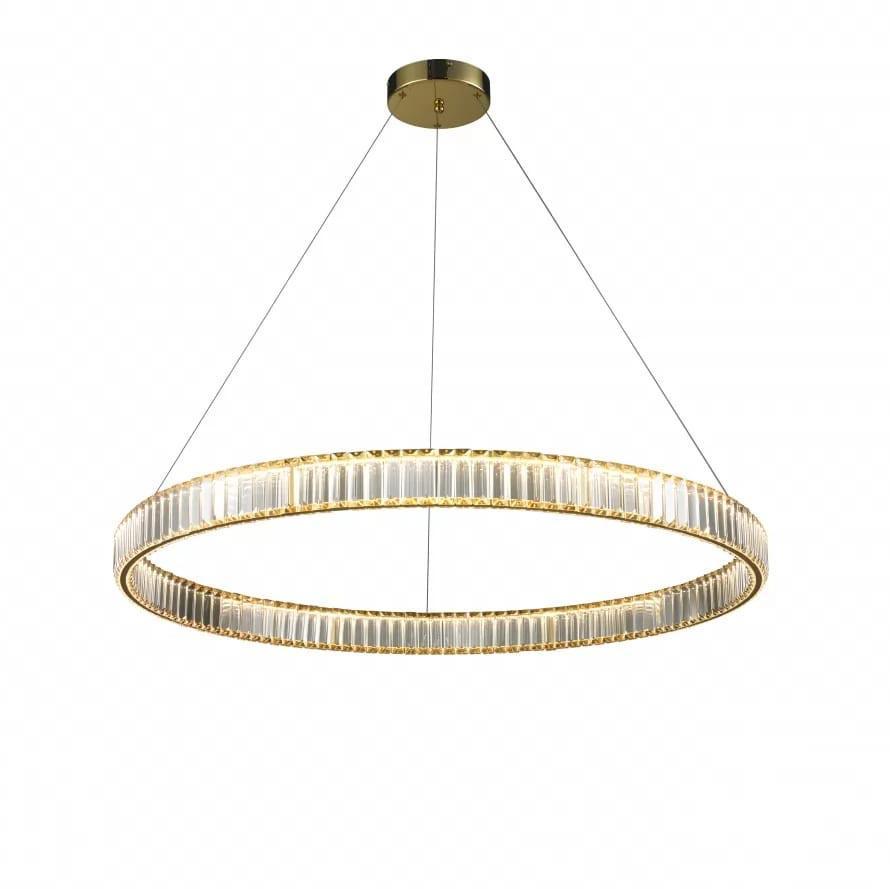 Изображение Подвесной светодиодный светильник iLedex Woodstock 10920P/1-38W-3000K-D1000 GL-CL