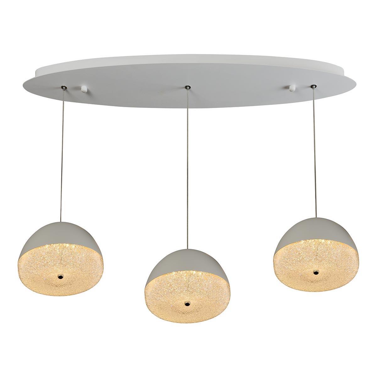 Изображение Подвесной светодиодный светильник iLedex Flake Wld8885-3A WH