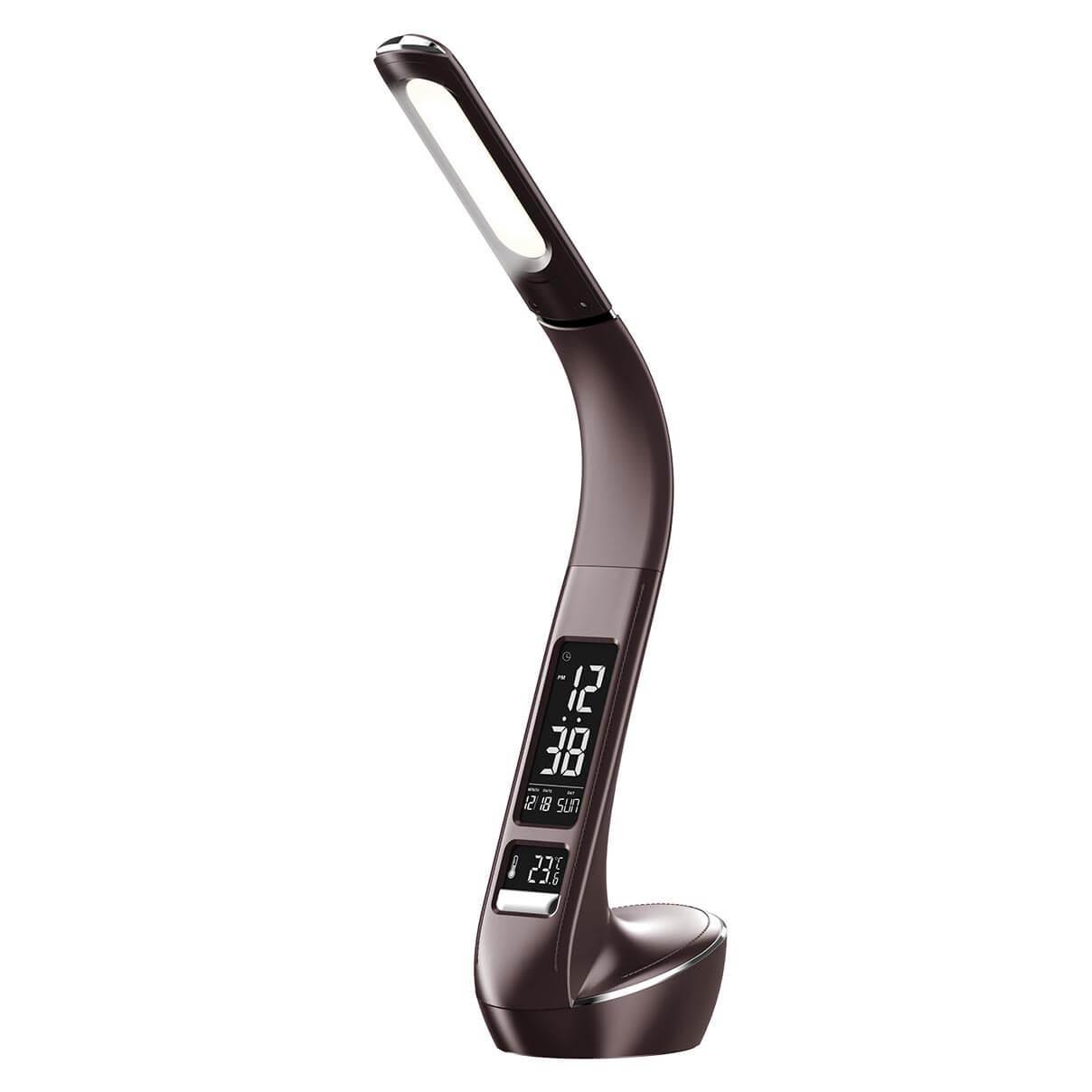 Изображение Настольная лампа Uniel TLD-566 Brown/LED/300Lm/4500K/Dimmer UL-00006769