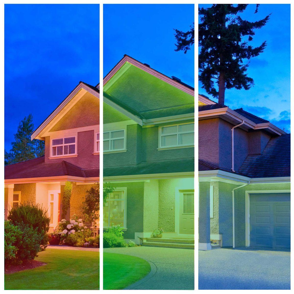 Изображение Светодиодная влагозащищенная лента Apeyron 12W/m 60LED/m 5050SMD разноцветная 5M SL-52