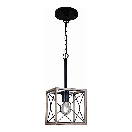 Изображение Подвесной светильник Illumico IL1008-1P-05 BK Wood