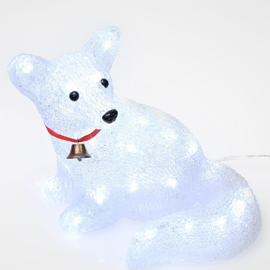 Изображение Фигурка светодиодная «Лисенок» 25x33см Uniel ULD-M3225-032/STA 09559