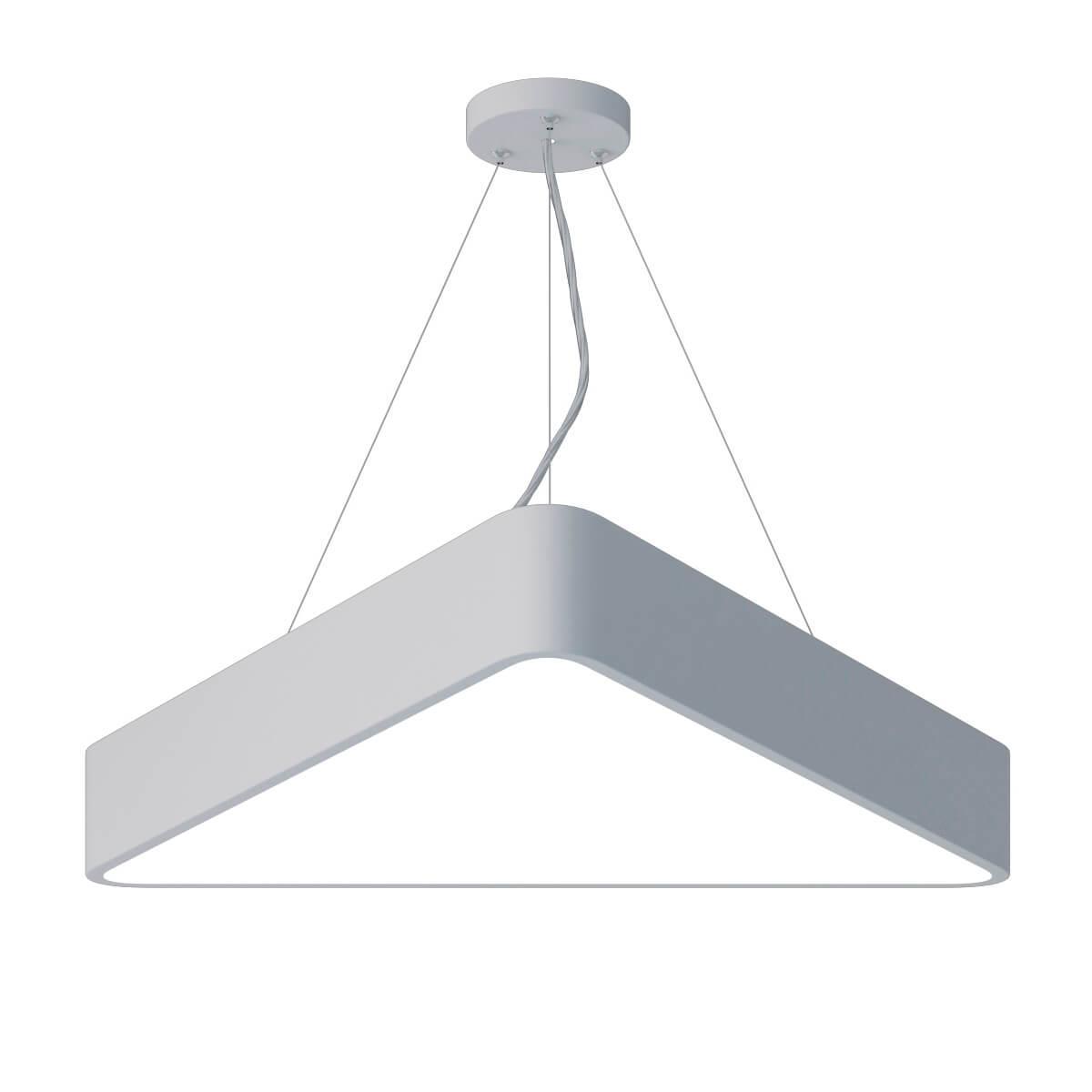 Изображение Подвесной светодиодный cветильник Geometria ЭРА Delta SPO-151-W-40K-030 30Вт 4000К белый Б0050574