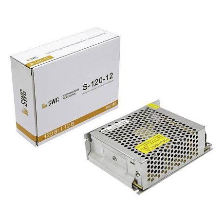 Изображение Блок питания SWG 12V 120W IP20 10A S-120-12 000160