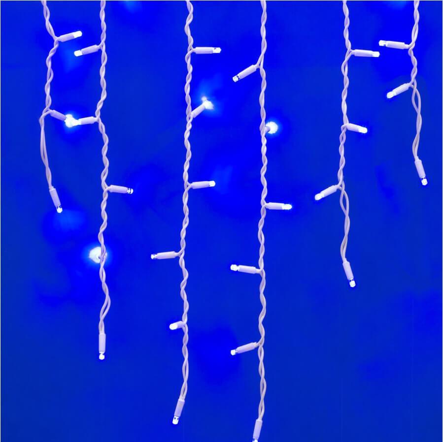 Изображение Уличная светодиодная гирлянда Uniel бахрома 230V синий ULD-B3010-200/TWK Blue IP67 UL-00002330