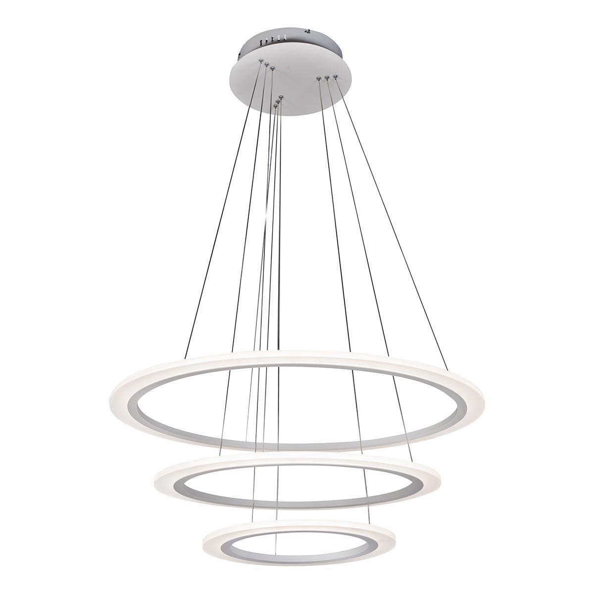 Изображение Подвесной светодиодный светильник iLedex Gravity 6885/4+6+8 WH