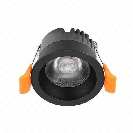 Изображение Встраиваемый светодиодный светильник iLedex Mars 107-7W-D64-3000K-24DG-BK