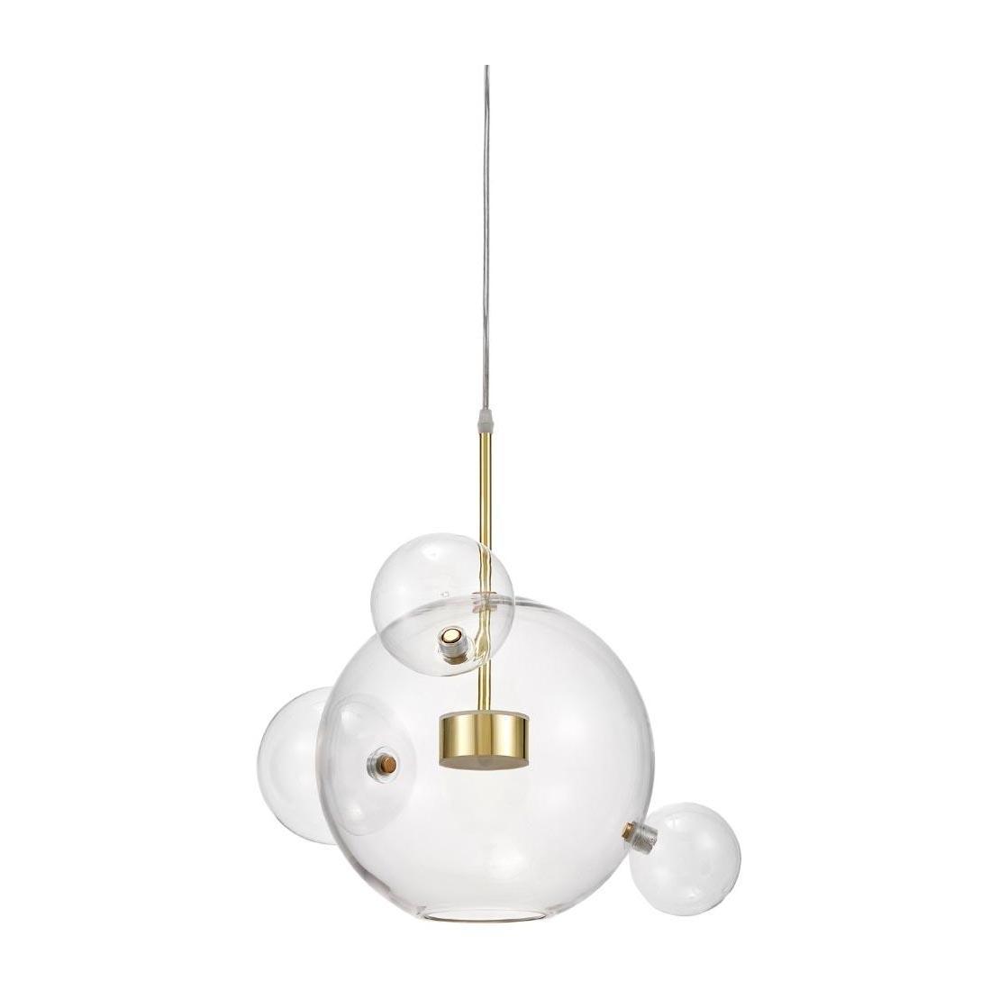 Изображение Подвесной светодиодный светильник Lumina Deco Neroni LDP 6016-3+1 GD