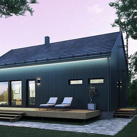 Изображение Светодиодная влагозащищенная лента OGM 6W/m 60LED/m 5050SMD холодный белый 5M SL-55