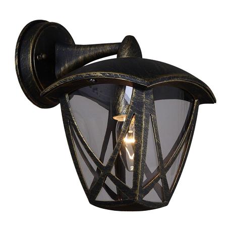 Изображение Уличный настенный светильник Reluce 08302-9.2-001SJ Top mount BKG