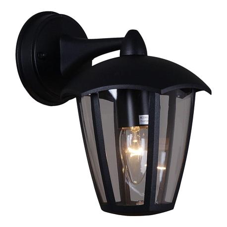 Изображение Уличный настенный светильник Reluce 08304-9.2-001SJ Top mount BK