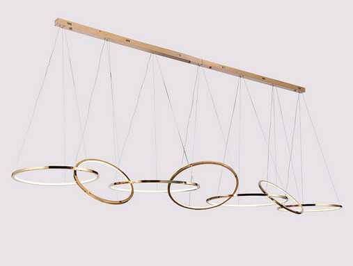 Изображение Подвесной светодиодный светильник Newport 15207/S Gold М0058687