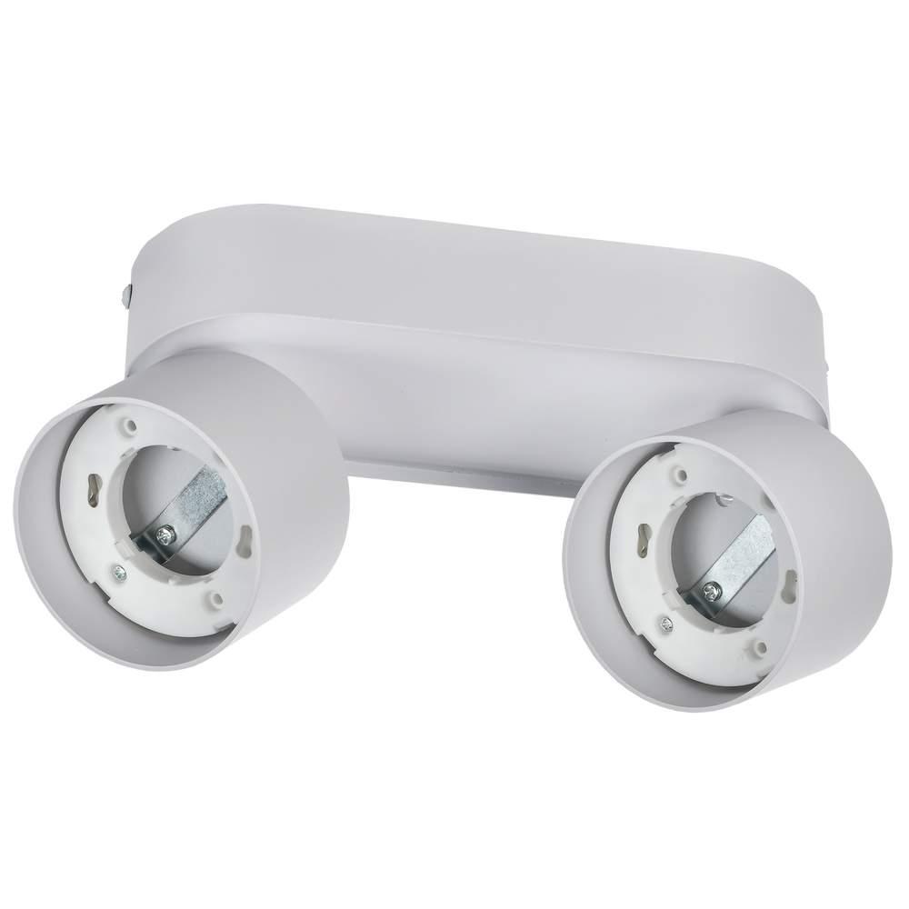 Изображение LIGHTING Светильник 4042 настенно-потолочный под лампу 2хGX53 белый IEK LT-USB0-4042-GX53-1-K01