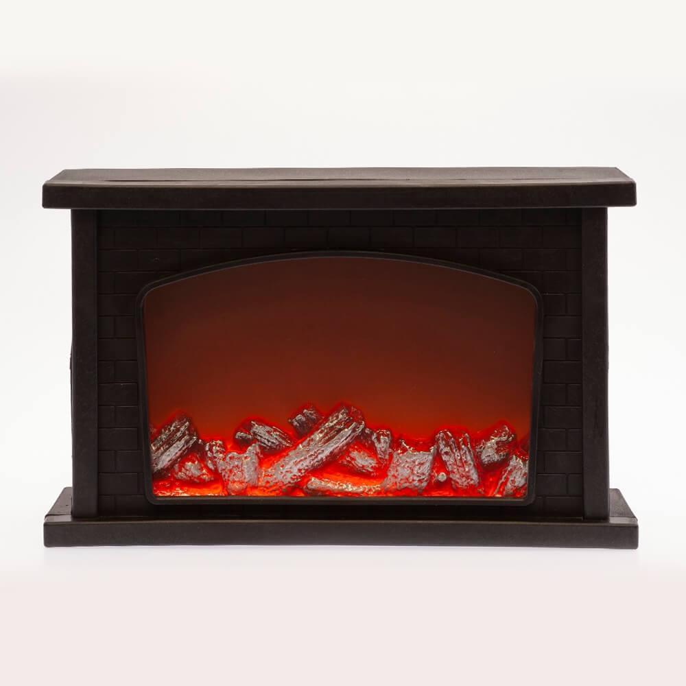 Изображение Светодиодная новогодняя фигура ЭРА ЕGNIK - 06 камин 14 LED Б0051947