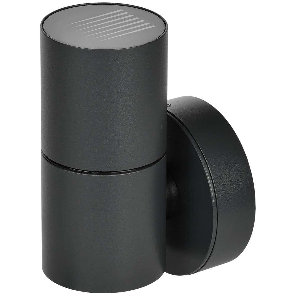 Изображение LIGHTING Светильник уличный 5112 настенный под лампу GU10 IP65 черный IEK LT-UPU0-5112-GU10-1-K02