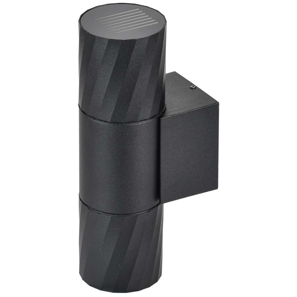 Изображение LIGHTING Светильник уличный 5221 настенный под лампу 2хGU10 IP65 черный IEK LT-UBU0-5221-GU10-2-K02